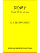 Romp  piano sheet music cover